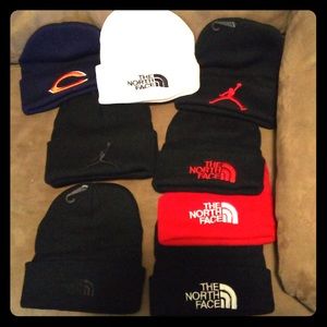 North Face beanies and Jordan beanies